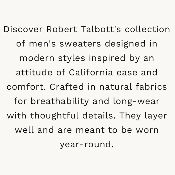 Robert Talbott Carmel Orange Pima Cotton Quarter Zip Sweater Sz. L - Picture 3 of 9